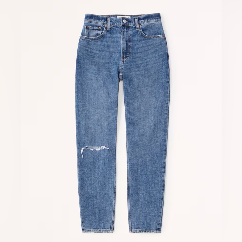 Abercrombie curve love high rise mom jean - size 26 / 2